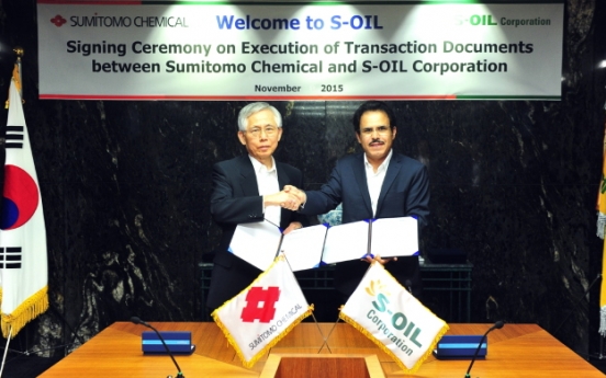 S-Oil, Sumitomo Chemical sign tech license agreement