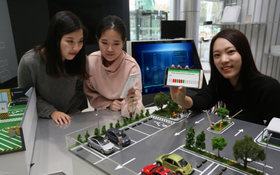 LG Uplus develops smart parking system