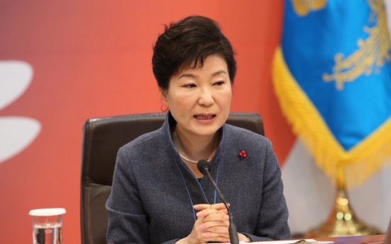 Park calls for airtight national defense