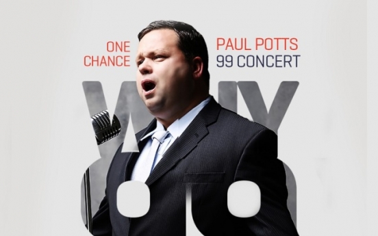 Paul Potts to hold exclusive ‘99’ concert in Seoul