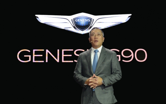 Hyundai Genesis G90 makes global debut