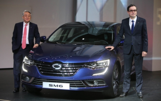 Renault Samsung unveils SM6