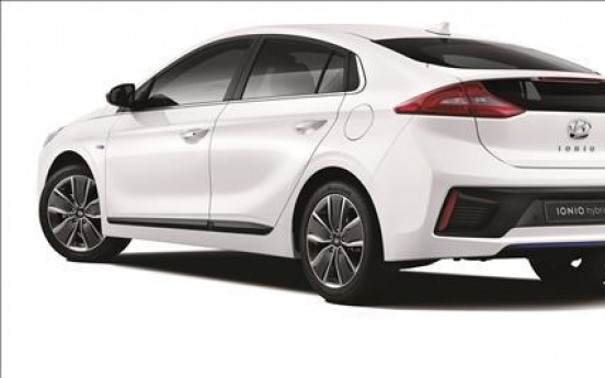 Hyundai Motor aims to sell 30,000 Ioniq hybrids