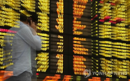 Seoul shares open lower