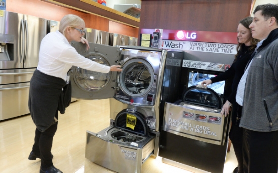 LG front-load washer keeps its crown in U.S. for 9 years