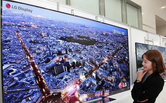 LG Display tops global UHD TV panel market in Q4