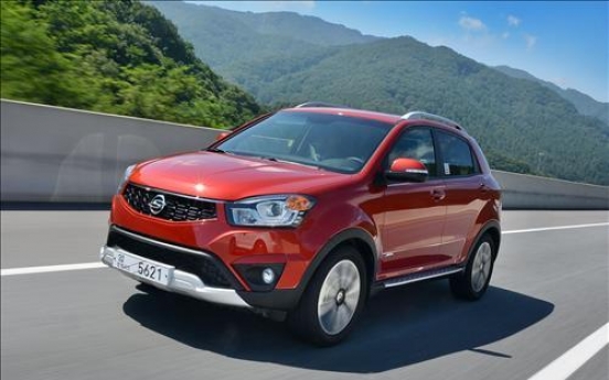 Ssangyong to recall Korando C for seat belt problems