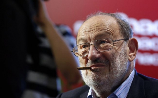 Umberto Eco: from philosophy to best-sellers