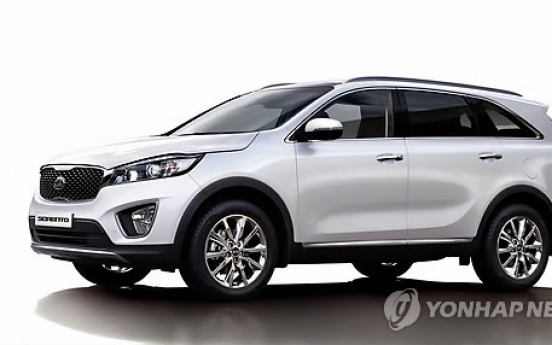 Kia Motors’ Sorento picked as best mid-size SUV in U.S.