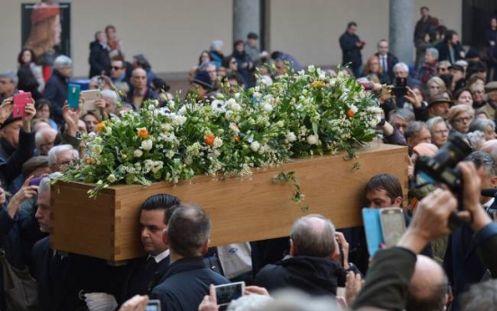 Italy‘s castle farewell to literary giant Umberto Eco