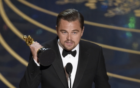 DiCaprio takes home his first Oscar