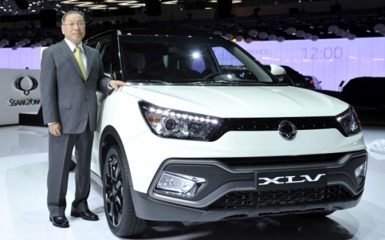 [Photo News] Ssangyong unveils XLV at Geneva Motor Show