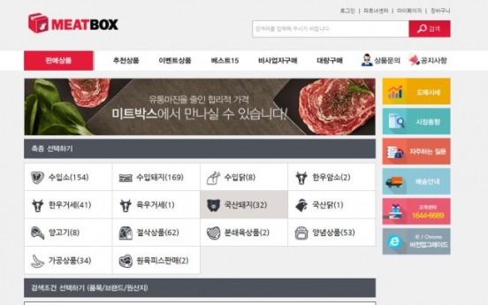 SoftBank Ventures to invest W3b to Korea’s Meat Box