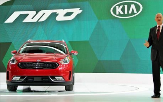 Kia Motors unveils Niro hybrid SUV