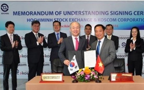 KOSCOM partners with Vietnamese stock exchange