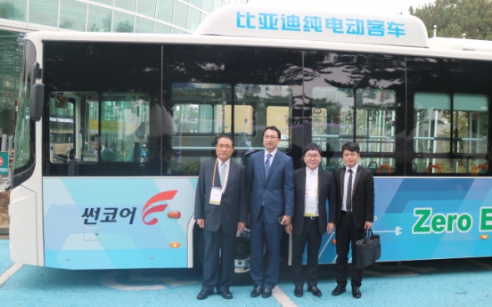 [EV Expo]  BYD set to debut electric bus K9 in Korea