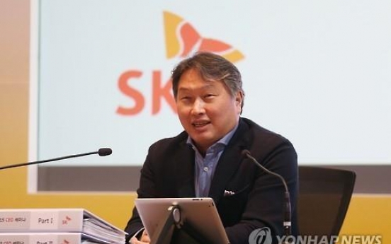 SK Group chief on course to tighten grip on group management