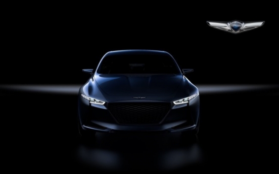 [Photo News] Genesis sports sedan