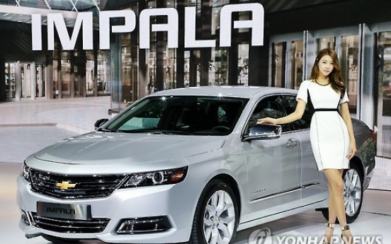 GM Korea's Impala sales top 10,000 units in 6 months