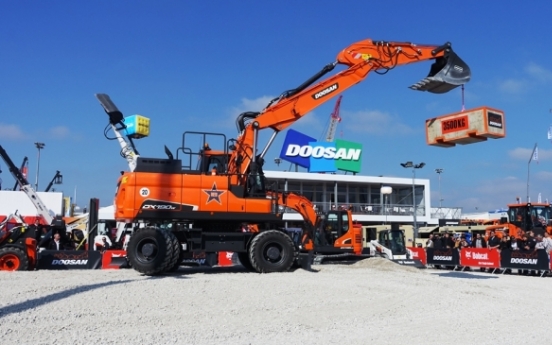 Doosan Infracore’s Q2 operating profit more than doubles