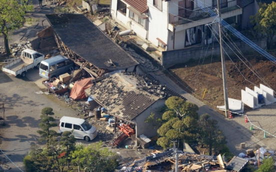 Strong quake in southwestern Japan kills nine, topples homes