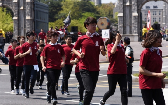 4.18 고려대 학생의거 56주년 기념 행사 열어