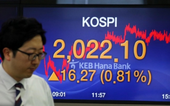 KOSPI rises to yearly high on revived risk appetite