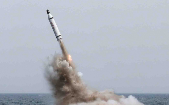 N.K. apparently fired ballistic missile from submarine: S. Korean military