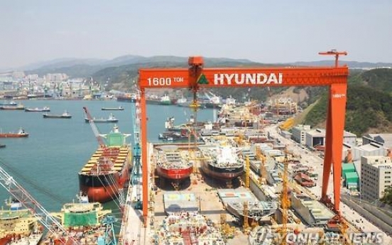 Hyundai Heavy likely to post profit in Q1: sources