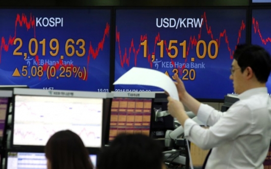 Seoul shares end higher on tech gains