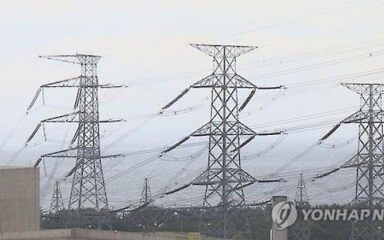 Korea's industrial power consumption inches up in Q1