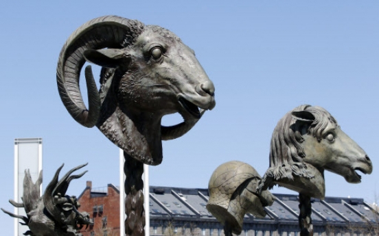 Giant Chinese zodiac sculptures are turning heads in Boston