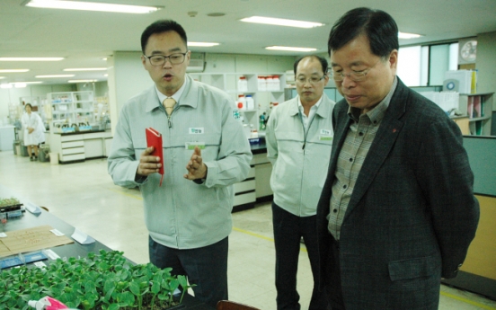 LG Chem CEO renews commitment to FarmHannong