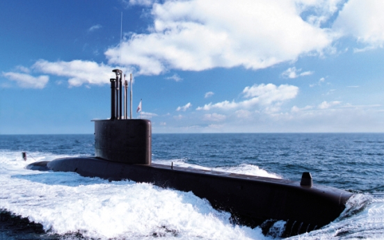 Navy assembles first homegrown submarine