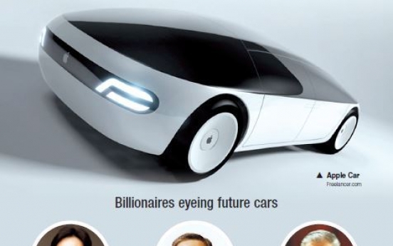 Billionaires eye future cars