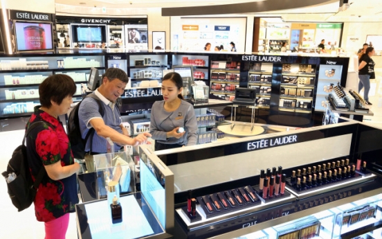 Sales of Korean-made products rise in duty-free shops