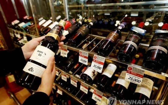 Sales of low-priced wines on a roll in Korea