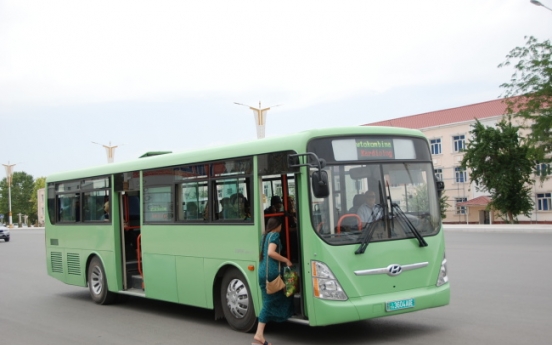 Hyundai Motor to supply 500 buses to Turkmenistan