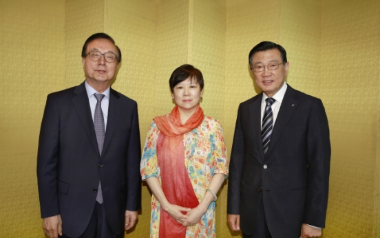 [Photo News] Park Sam-koo promotes Korea-China friendship at luncheon