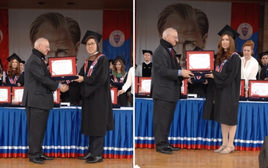 Korean siblings become valedictorians at top Turkish university