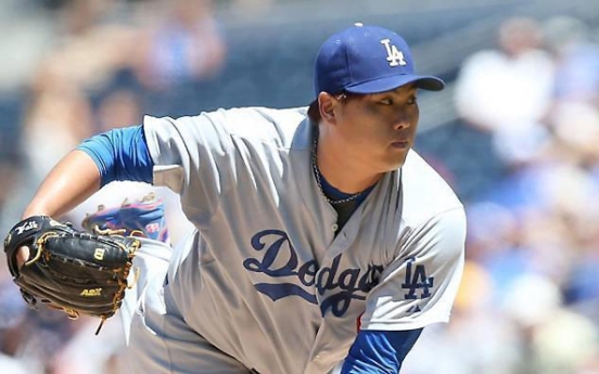 Dodgers' Ryu Hyun-jin roughed up in minor league rehab start