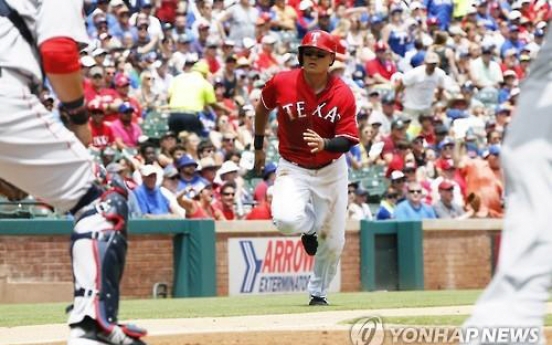 Rangers' Choo Shin-soo enjoys first 3-hit game of season