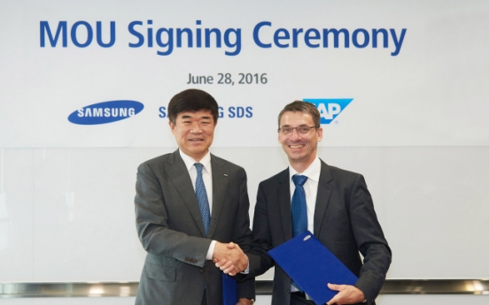 Samsung SDS, SAP to jointly develop cloud solutions for corporate customers