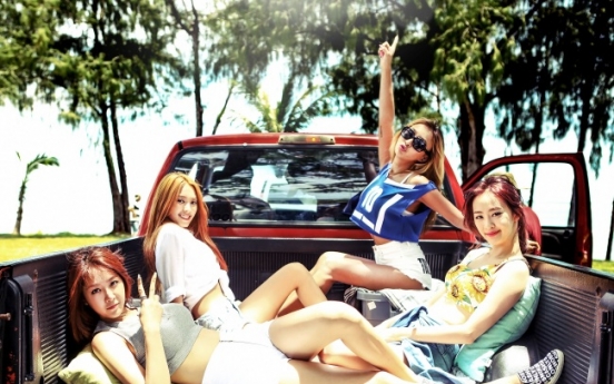 Sistar album tops K-pop charts