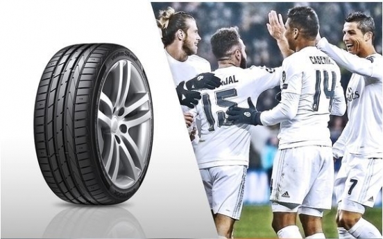 Hankook Tire signs 3-season sponsorship with Real Madrid