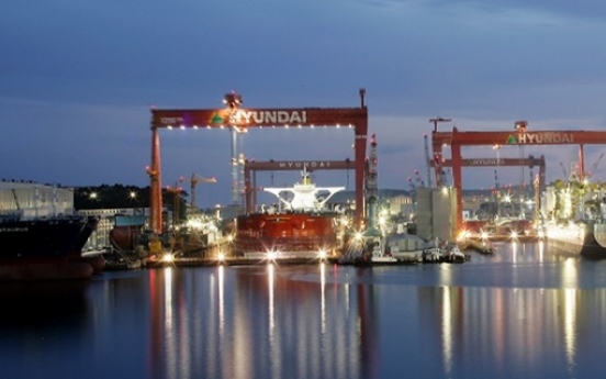 S. Korean shipbuilders’ H1 performance at record low