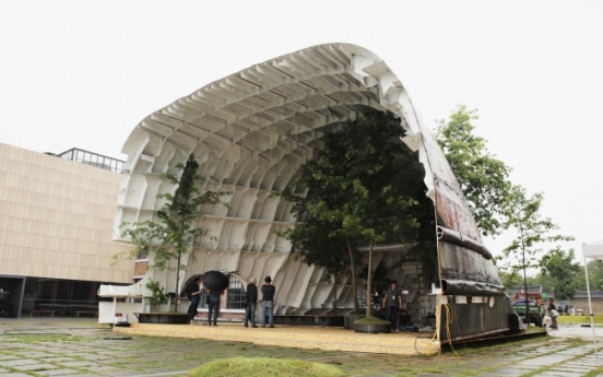 Retired freighter transformed into rest spot for museum visitors