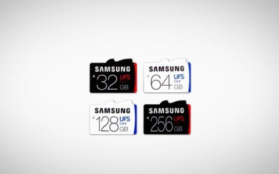 Samsung Electronics launches super-fast UFS card