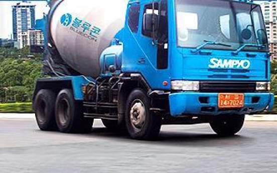 IPO mulling Sampyo takes top spot in ready-mix concrete biz