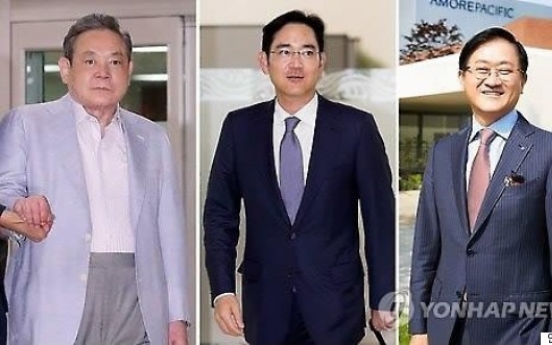 Richest 50 Koreans see stock assets fall